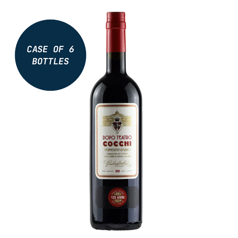 Cocchi Dopo Teatro Vermouth Amaro (Case of 6 Bottles)