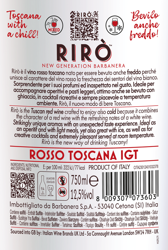 Rirò Toscana Rosso IGT