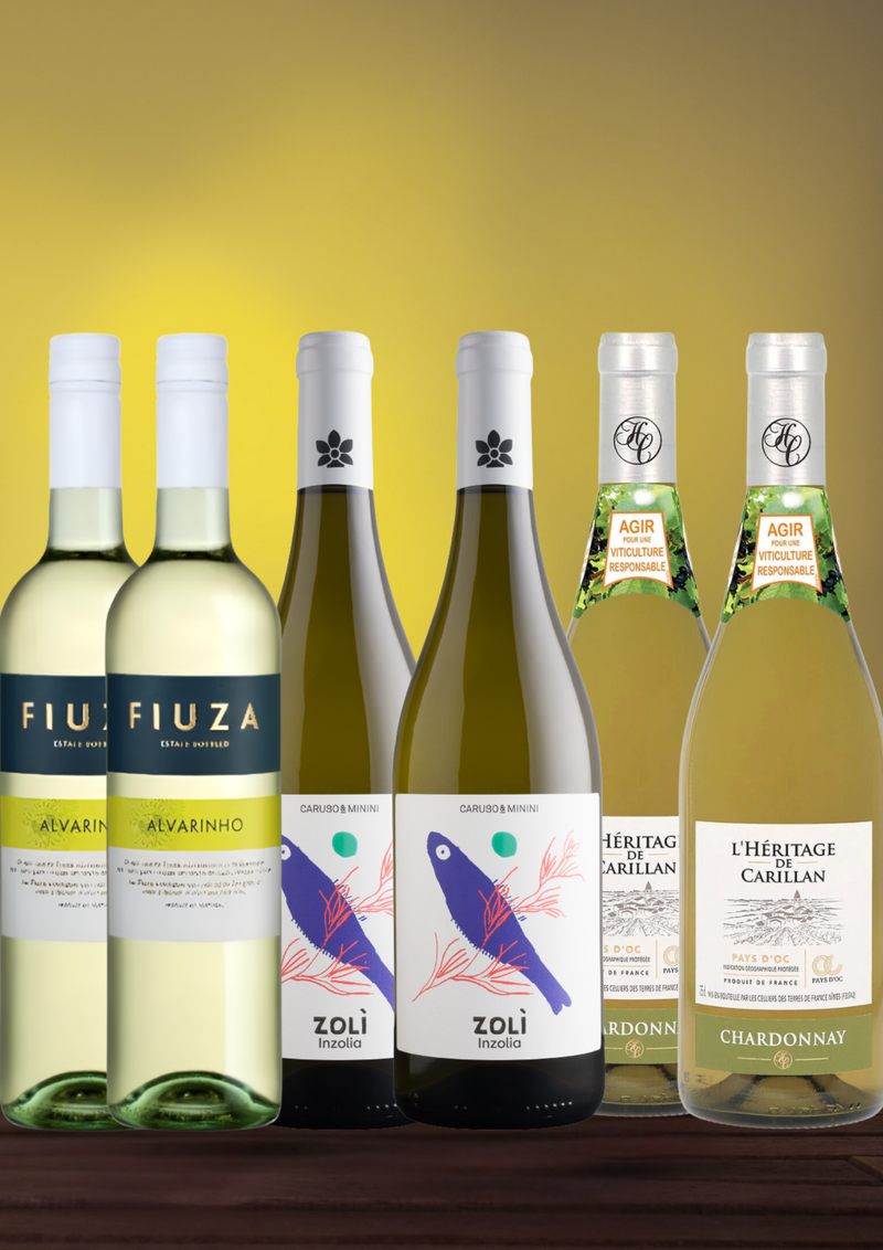 A European White Wine Journey Mixed 6-Pack