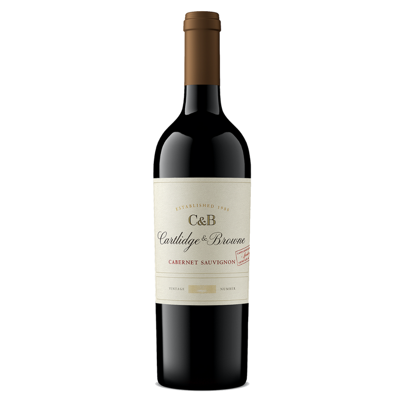 Red Wine Cartlidge & Browne Cabernet Sauvignon Azureau Wine & Spirits
