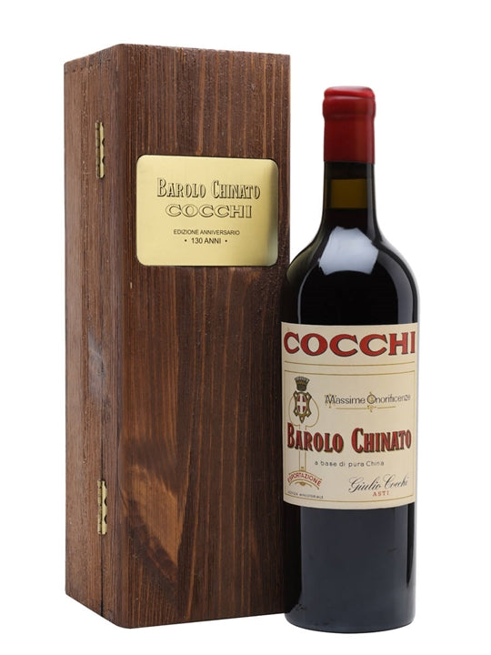 Fortified Cocchi Barolo Chinato Esportazione - 130 Birthday, Limited Edition Bottle Giulio Cocchi
